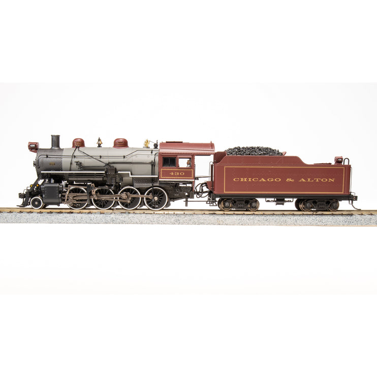 Broadway Limited HO P4 2-8-0 Consolidation Steam Loco C&A #430 DC/DCC/Sound