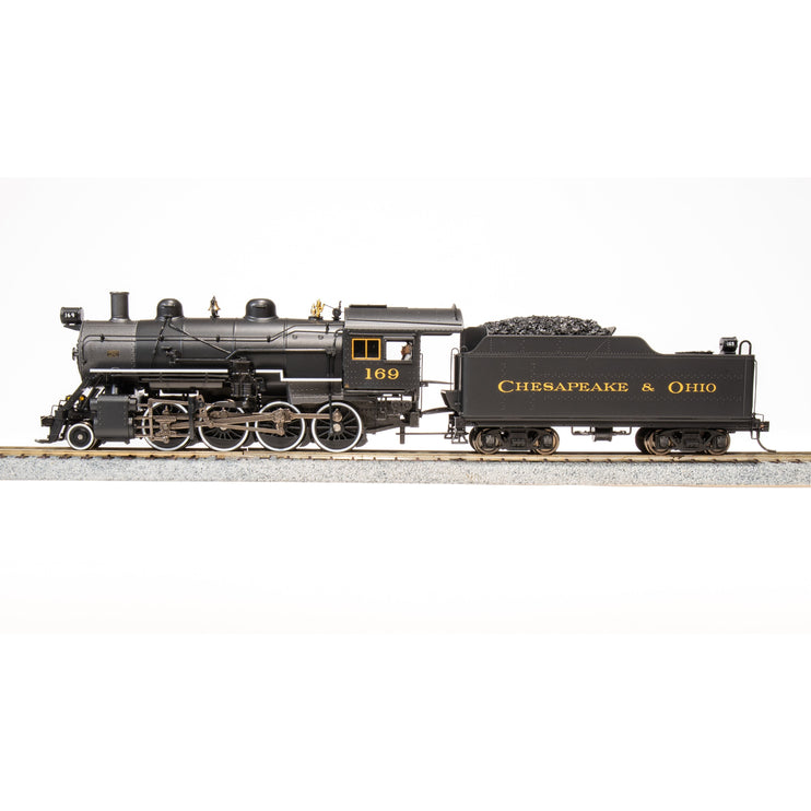 Broadway Limited HO P4 2-8-0 Consolidation Steam Loco C&O #162 DC/DCC/Sound