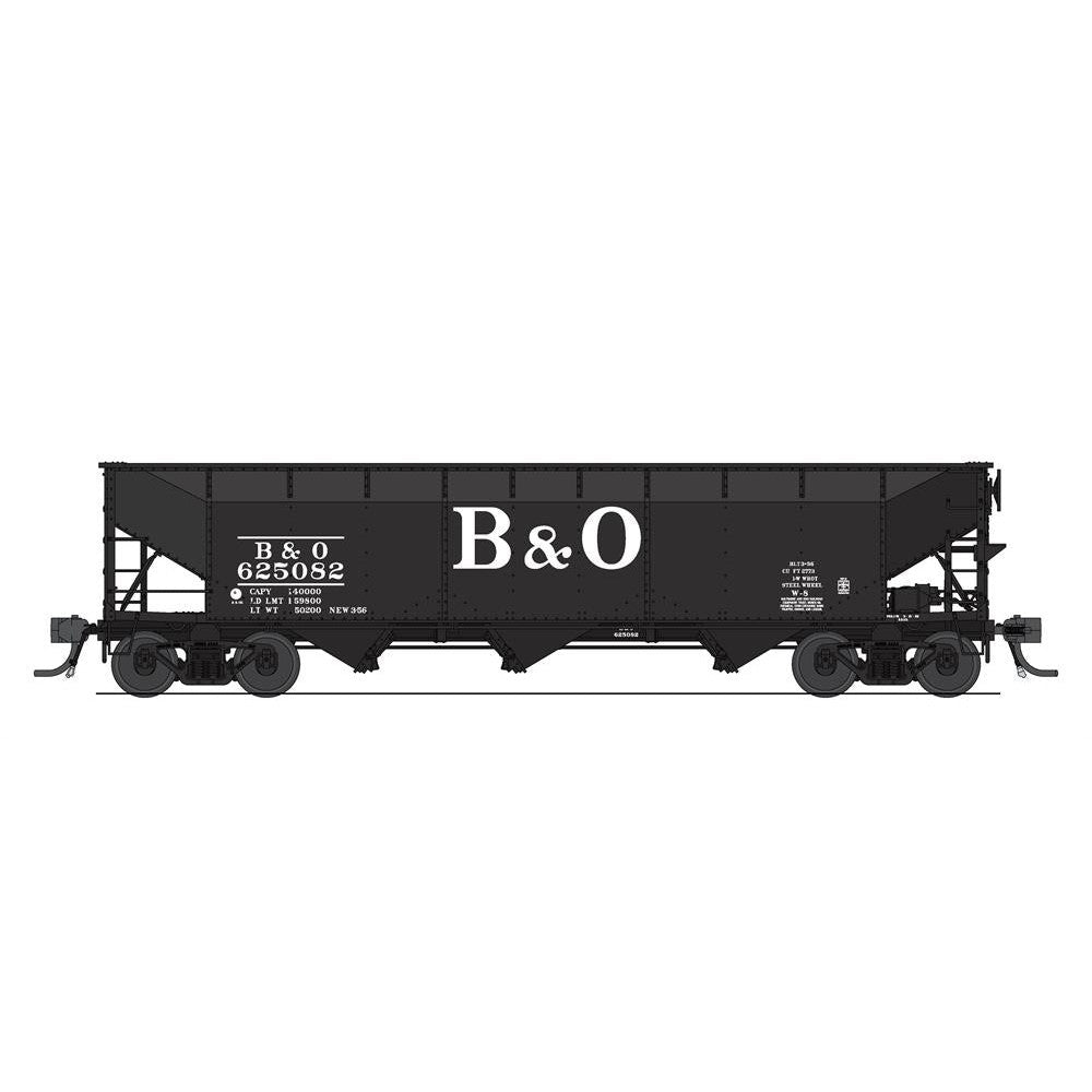 Broadway Limited HO AAR 70t Hopper B&O 625389/blk