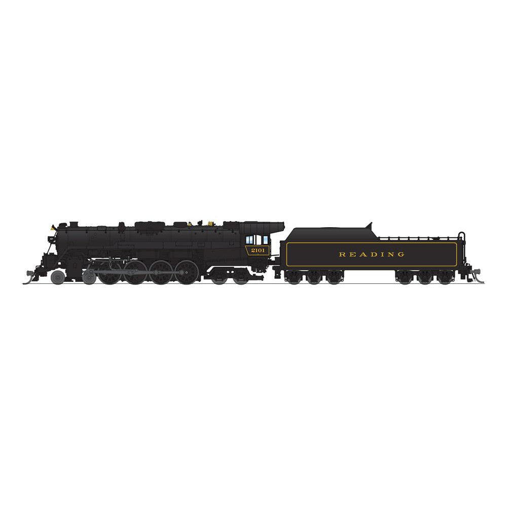 Broadway Limited N Scale Reading T1 4-8-4 Steam Locomotive #2108/In Service DCC Ready