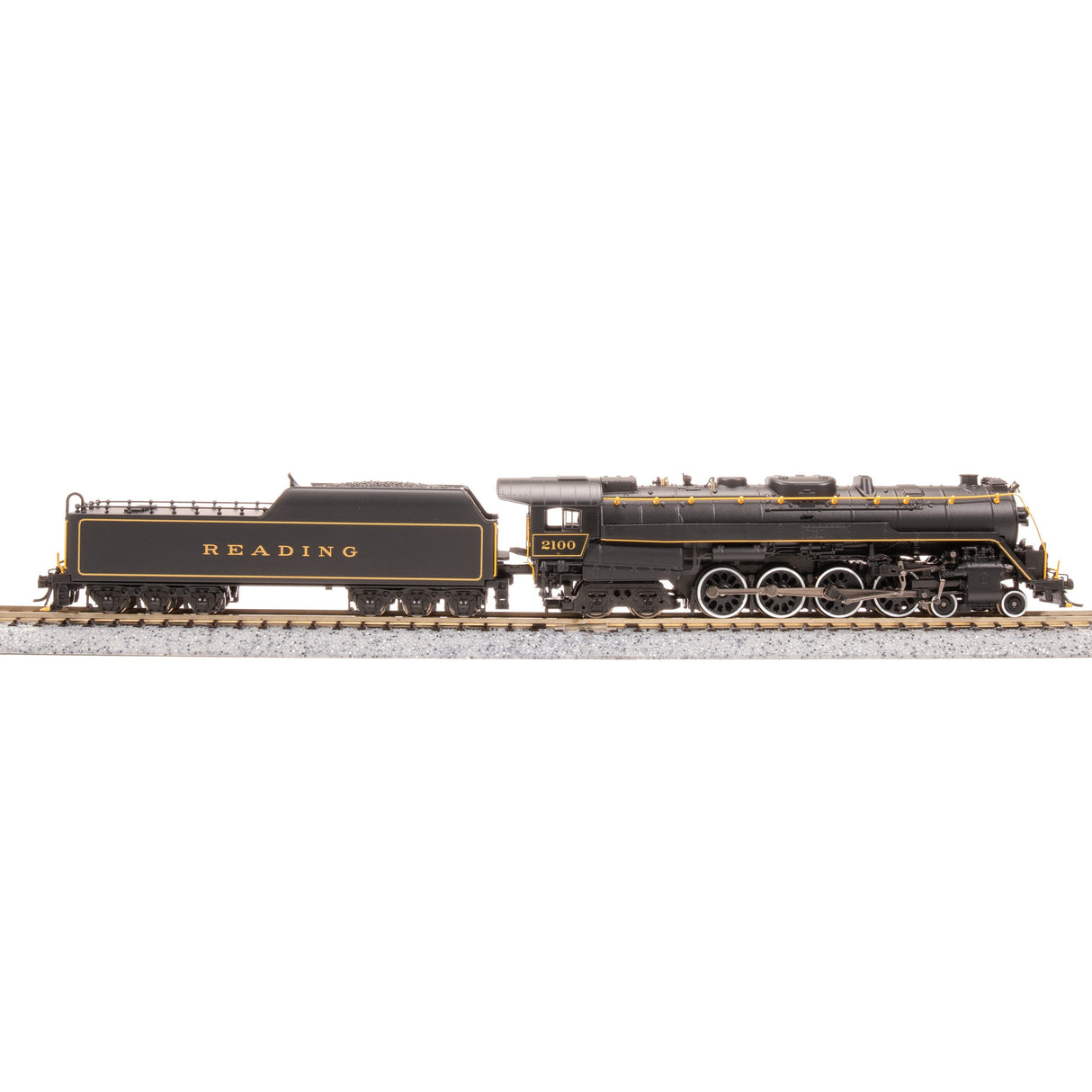 Broadway Limited N Scale Reading T-1 4-8-4 Steam Locomotive #2100/Excursion DC/DCC Sound