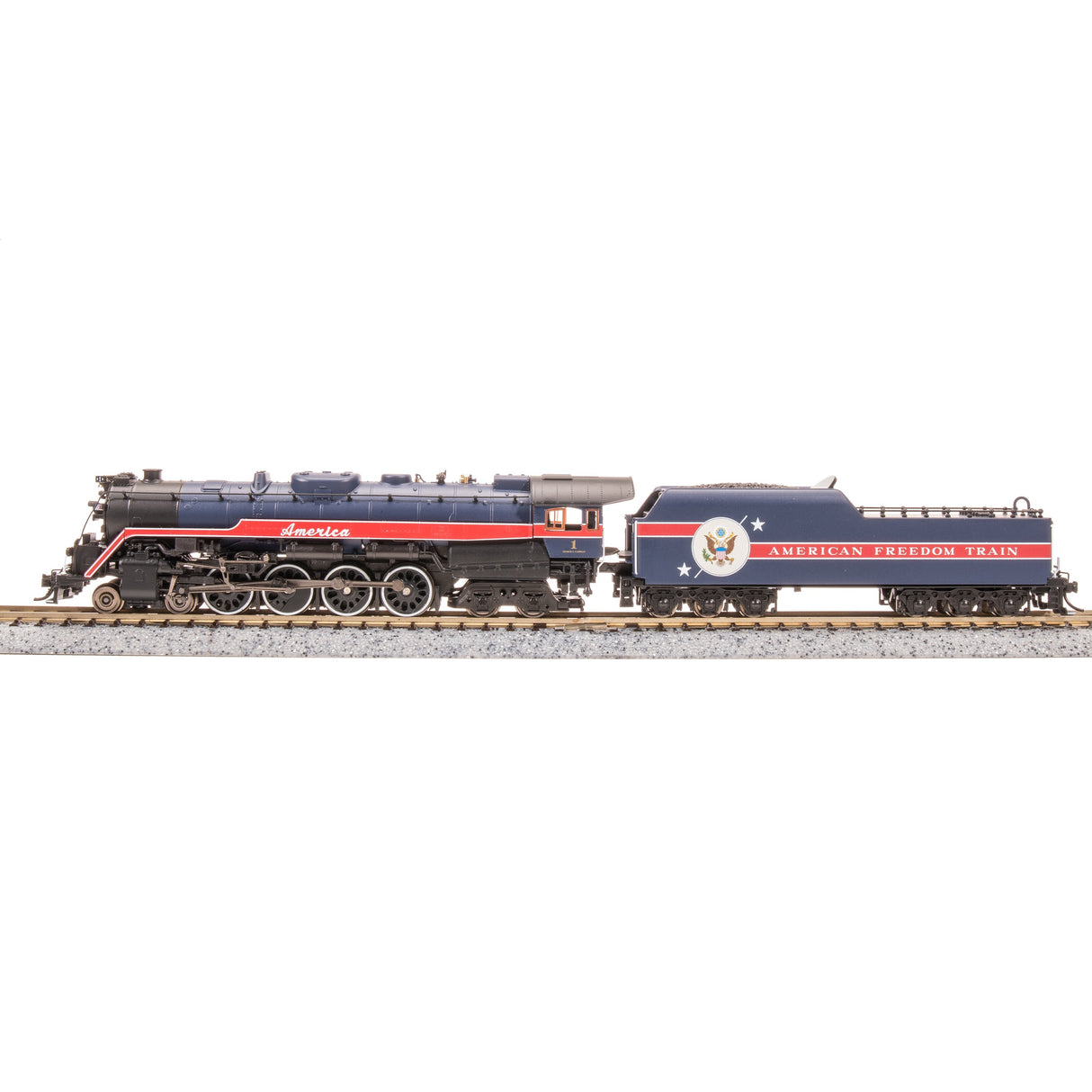 Broadway Limited N Scale Reading T-1 4-8-4 Steam Locomotive 1976 Freedom Train #1 DC/DCC S