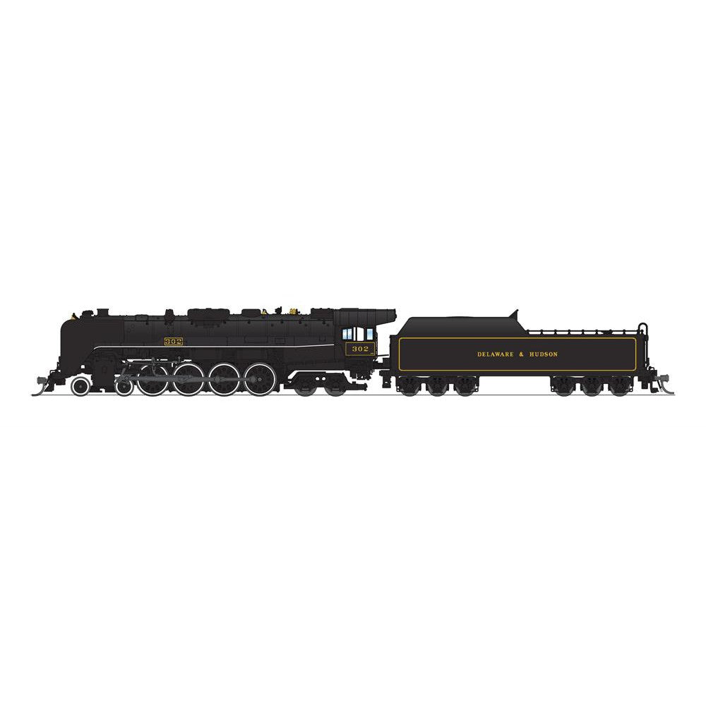 Broadway Limited N Scale D&H T1 4-8-4 Steam Locomotive #302 DCC Ready
