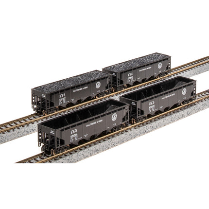 Broadway Limited N ARA 70t Quad Hopper 4pk A B&O/Capital Dome