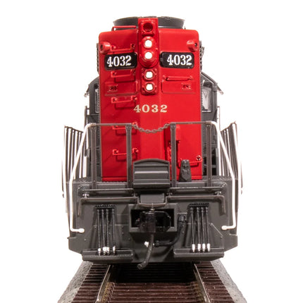 Broadway Limited HO Scale SSW Cotton Belt 4035 GP20 DCC/Sound Paragon 4