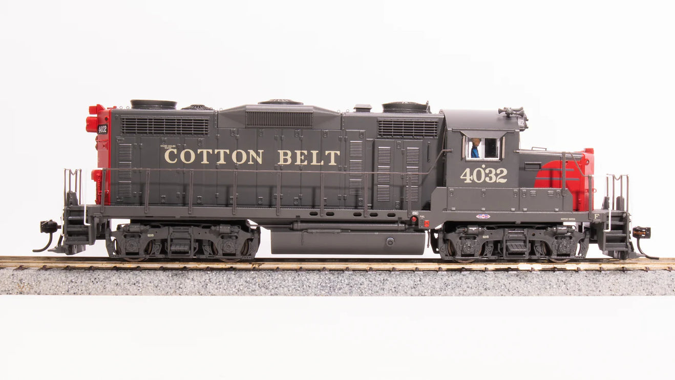 Broadway Limited HO Scale SSW Cotton Belt 4035 GP20 DCC/Sound Paragon 4