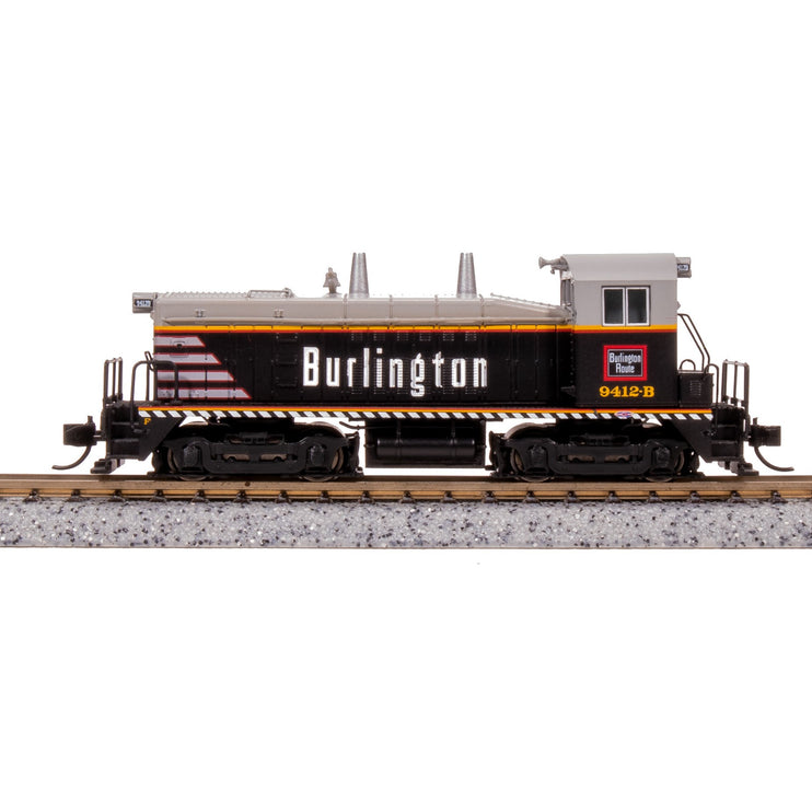 Broadway Limited N NW2 Diesel CB&Q #9412-B/Burlington DC/DCC Sound