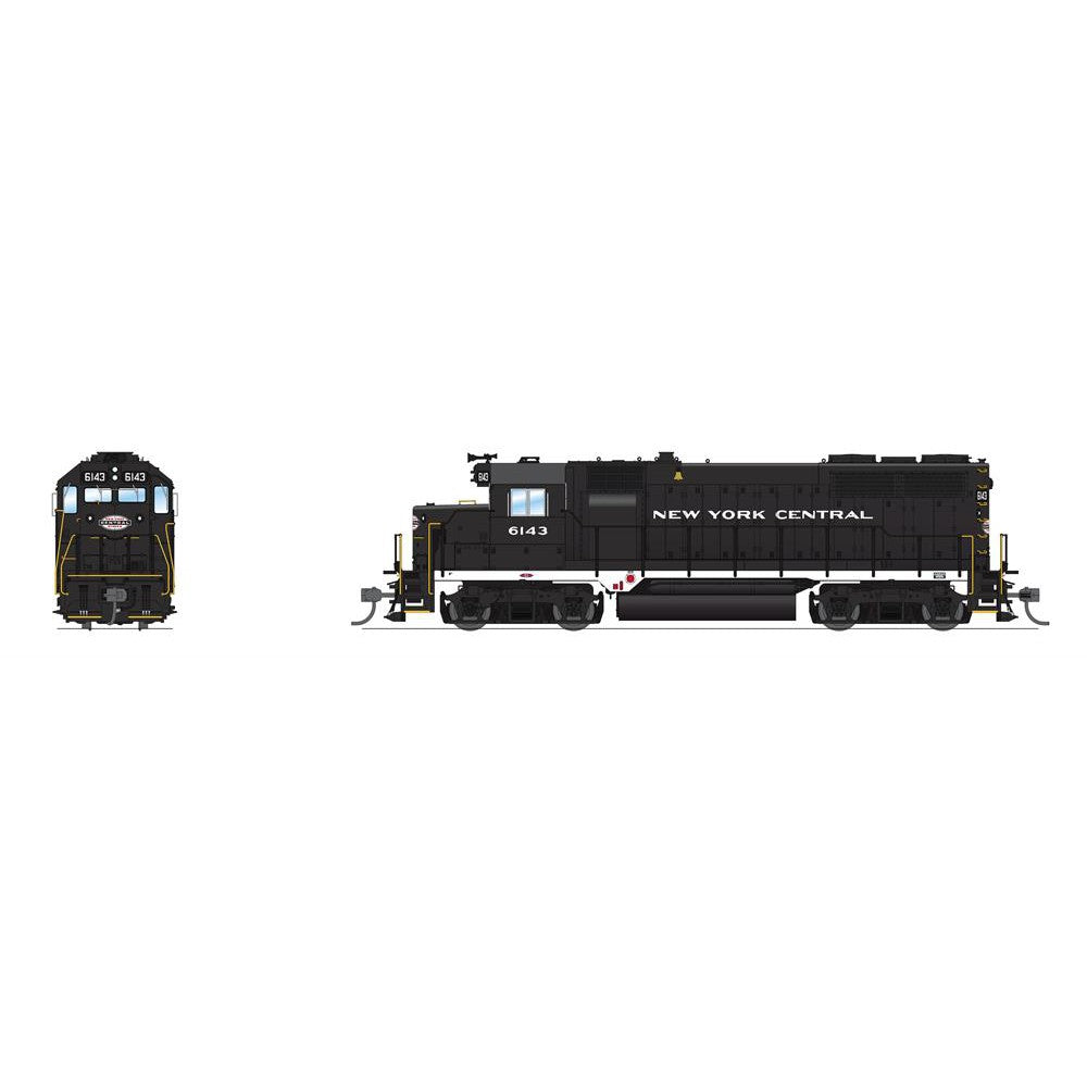 Broadway Limited HO Scale GP35 Diesel NYC #6146/blk&wht DC/DCC Sound