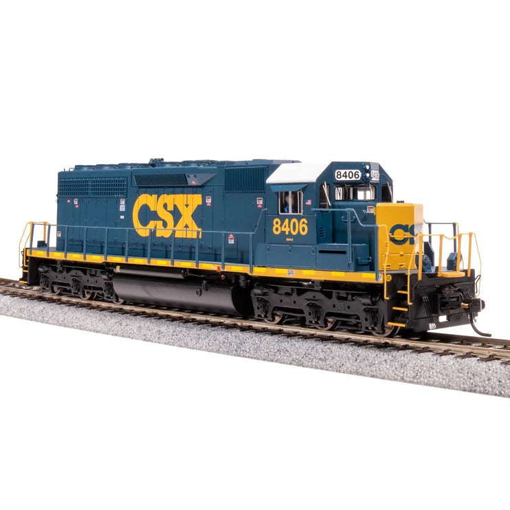 Broadway Limited Imports HO Scale Stealth Series EMD SD40-2 CSX (YN3) #8413