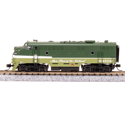 Broadway Limited N P4 F7A Diesel NP #6512A/Loewy Scheme DC/DCC Sound