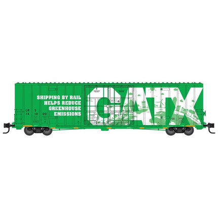 Micro Trains N Scale GATX 60' Rib Side Double-Plug Door High-Cube Box Car #141000