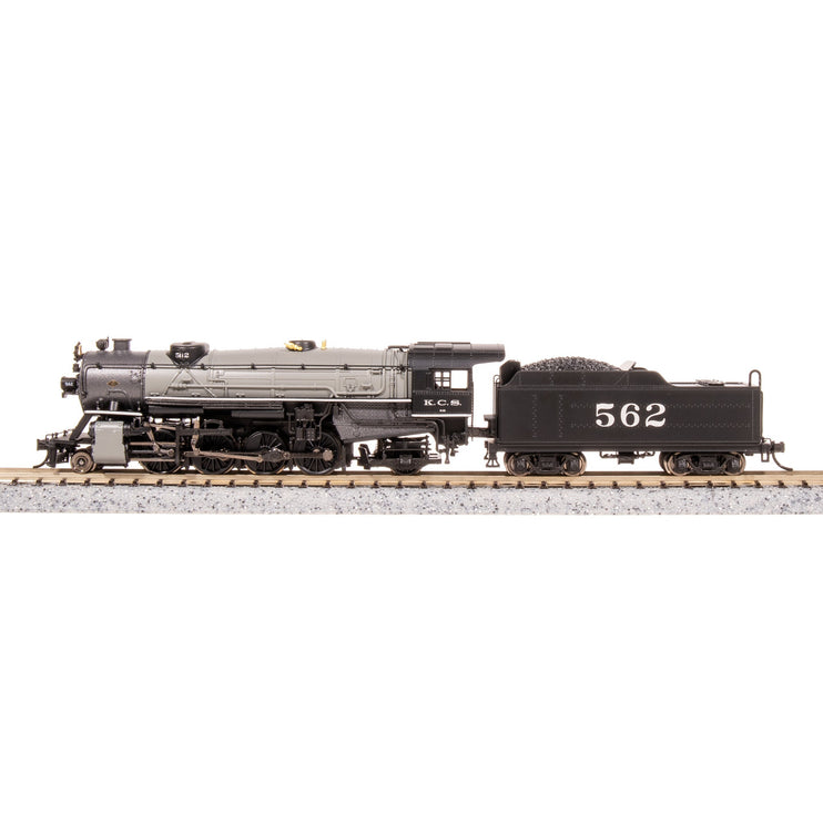 Broadway Limited N USRA Hvy.Mikado Steam Loco KCS #562/gry DC/DCC Sound