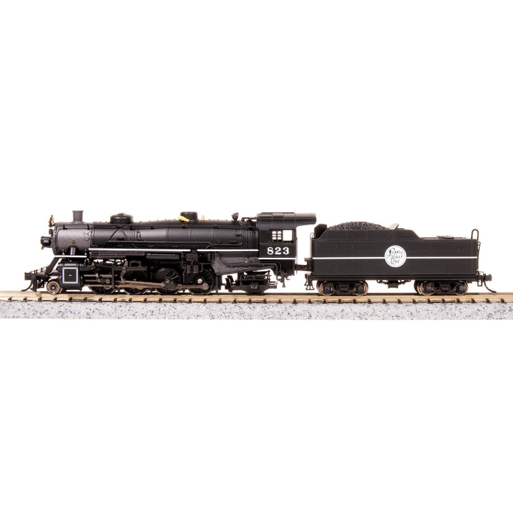 Broadway Limited N USRA Lt.Mikado Steam Loco ACL #836 DC/DCC Sound