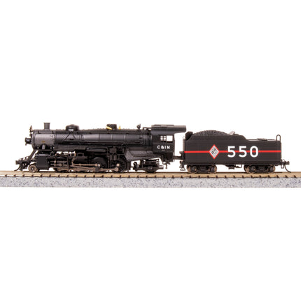 Broadway Limited N USRA Lt.Mikado Steam Loco C&IM #551 DC/DCC Sound