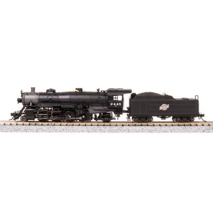 Broadway Limited N USRA Lt.Mikado Steam Loco CNW #2486 DC/DCC Sound