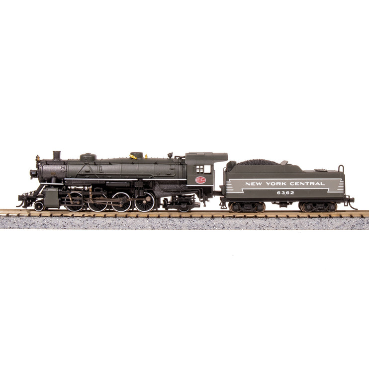 Broadway Limited N USRA Lt.Mikado Steam Loco NYC #6362/2-Tone Gray DC/DCC Sou