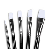 Angelus Acrylic Paint Brush 5-Piece Paint Brush Set