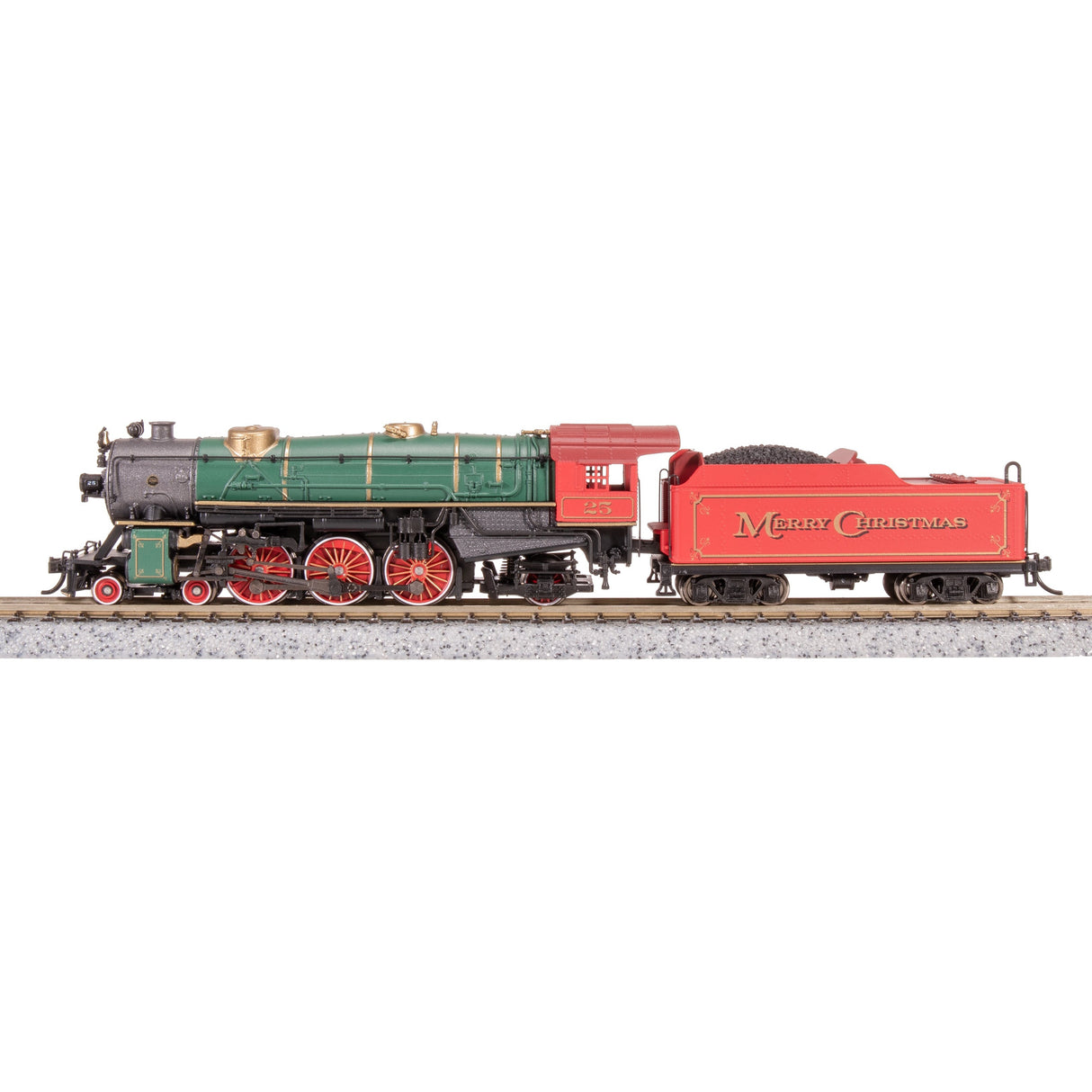 Broadway Limited N Scale USRA 4-6-2 Hvy.Pacific Steam Locomotive Christmas #25 DC/DCC