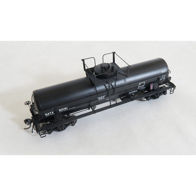 Tangent GATX “Black Lease 12-1974+” GATC 1957-design 8000 Gal. Welded Tank Car #80178