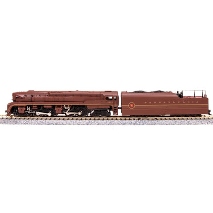 Broadway Limited N P4 PRR T1 4-4-4-4 #5504 Steam Loco Tuscan Red DC/DCC Soun