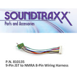 Soundtraxx 9-pin JST to NMRA 8-pin Wiring Harness