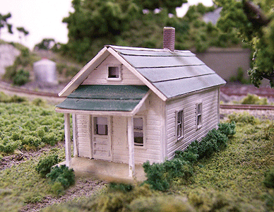 Blair Line 79 Shotgun House Kit - 1 x 3" 2.5 x 7.5cm N Scale