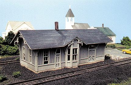 Blair Line 85 Chesapeake & Ohio Depot - Standard #1 Design Kit - 1-1/2 x 3-3/4" 3.7 x 9.3cm (20 x 50 Scale Feet) N Scale