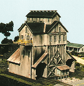 Blair Line 86 Cash Mine Works Ore House 4 x 4-1/2 x 5" 10 x 11.2 x 12.5cm N Scale