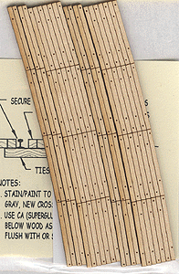 Blair Line 127 Laser-Cut Curved 2-Lane Wood Grade Crossing pkg(2) 22" 55.9cm Radius HO Scale