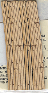 Blair Line 128 Laser-Cut Curved 2-Lane Wood Grade Crossing pkg(2) 24" Radius HO Scale