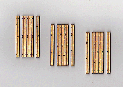 Blair Line 133 One Lane Wood Grade Crossing Kit - pkg(2) HO Scale