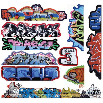 Blair Line 2263 Mega Set Modern Tagger Graffiti Decals #14 pkg(10) HO Scale