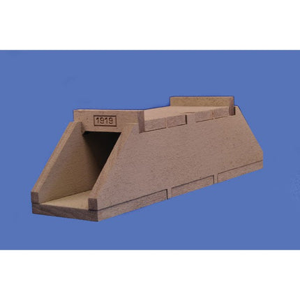 Blair Line 2807 Concrete Box Culvert 3-7/8 x 1 x 1" 9.8 x 2.5 x 2.5cm HO Scale