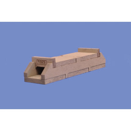 Blair Line 2808 Concrete Box Culvert 2-7/8 x 3/4 x 1/2" 7.3 x 1.9 x 1.3cm HO Scale