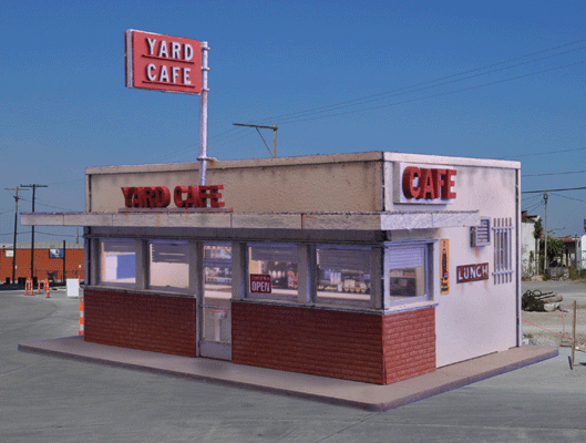 Blair Line 2006 Yard Cafe Kit - 4-3/4 x 3-1/4" 12.1 x 8.3cm HO Scale