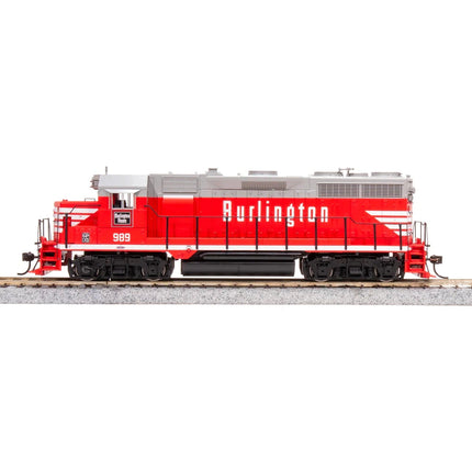 Broadway Limited HO Scale GP35 Diesel CB&Q #989 Chinese Red DCC Ready