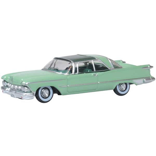 Oxford HO Scale Imperial Crown Coupe 1959 Highland Green / Ballad Green