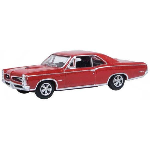 Oxford HO Scale Pontiac GTO 1966 Montero Red