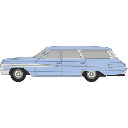 Oxford HO Scale Ford Country Sedan 1964 Skylight Blue