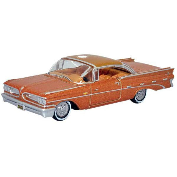 Oxford HO Scale Pontiac Bonneville Coupe 1959 Canyon Copper Metallic ...