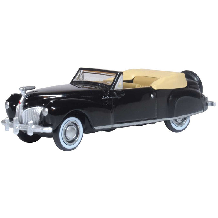 Oxford HO Scale Lincoln Continental 1941 Black / Tan