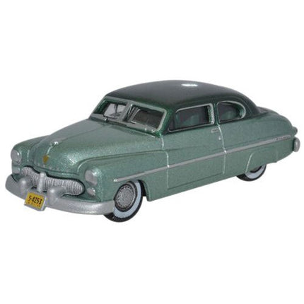 Oxford HO Scale Mercury 8 Coupe 1949 Adelia Green / Mogul Green