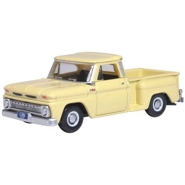 Oxford HO Scale Chevrolet Stepside Pickup 1965 Yellow