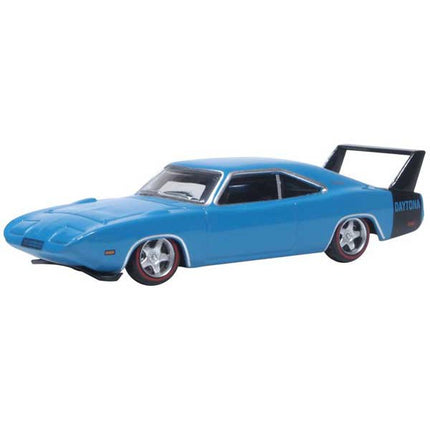 Oxford HO Scale Dodge Charger Daytona 1969 Bright Blue