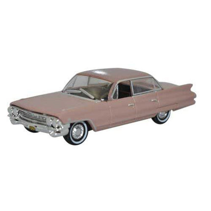 Oxford HO Scale Cadillac Sedan de Ville 1961 Topaz Metallic