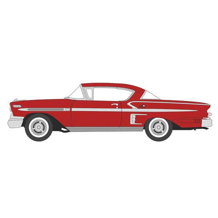 Oxford HO Scale Chevrolet Impala Sport Coupe 1958 Rio Red