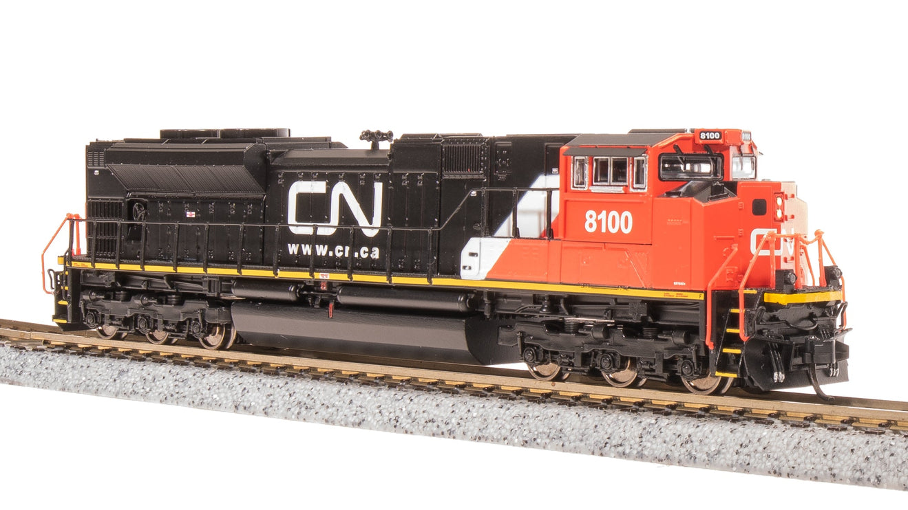 Broadway Limited N CN 8100 Website Scheme SD70ACe Pargon 4 DCC/Sound