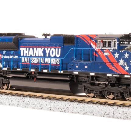 Broadway Limited N MRL 4404 Essential Workers Tribute SD70ACe Pargon 4 DCC/Sound