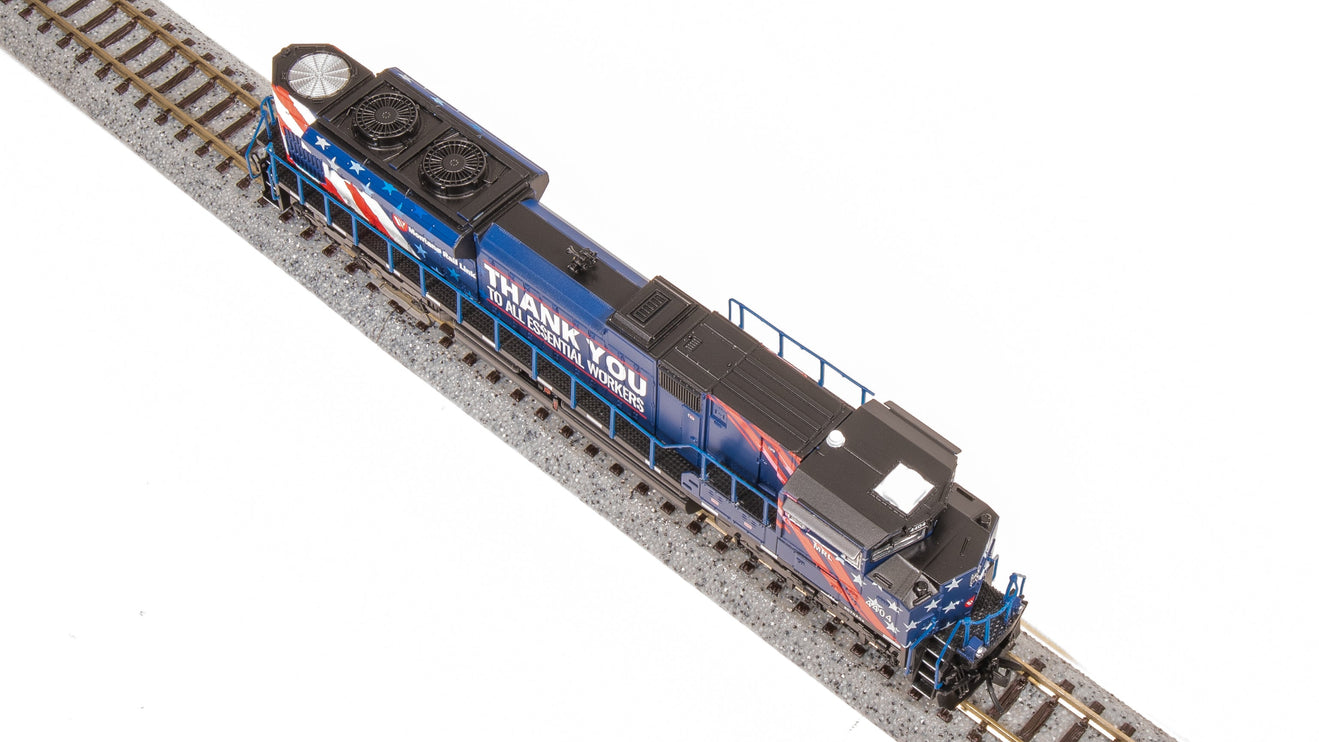 Broadway Limited N MRL 4404 Essential Workers Tribute SD70ACe Pargon 4 DCC/Sound