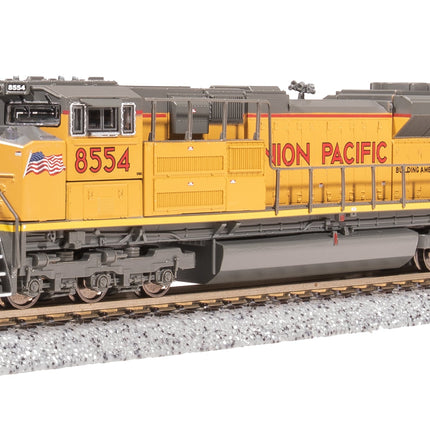 Broadway Limited N Union Pacific UP 8554 Small Flags Scheme SD70ACe Pargon 4 DCC/Sound